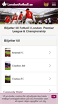 Mobile Screenshot of londonfotboll.se